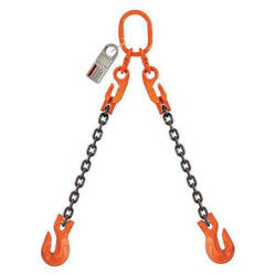 Pewag Chain Sling,3/8 in Size,G100,10 ft L,DOG 10G100DOGXK/10