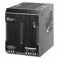 Omron DC Power Supply,24VDC,20A,50/60Hz  S8VK-G48024