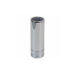 Sk Professional Tools Socket, Steel, Chrome, 5/8 in 42420