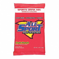 All Sport Sports Drink Mix,Fruit Punch Flavor 10125069