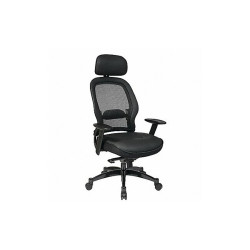 Office Star Office Chair,57 in H,Black 27008