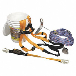 Honeywell Miller Fall Protection Kit,L, XL BRFK25-Z7/25FT