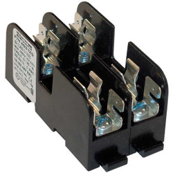 Mersen Fuse Block,0 to 30A,G,2 Pole 40312G