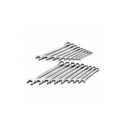 Sk Professional Tools Combo Wrench St,Steel,Chrome,Stnrd, Ofst 87018