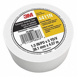 3m Film Tape,1 1/2inx5 yd,Translucent,1 mil 4411N