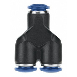 Aignep Usa Y-Connector,Composite,3/8" Tube,250 psi 85310-06