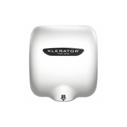 Excel Dryer Hand Dryer,8 sec,68 to 77 dBA,WH XL-BWV-H-208-277V