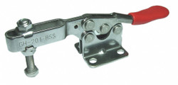 Sim Supply Toggle Clamp,Horiz,SS,1.87 In,6.61 In  13F628