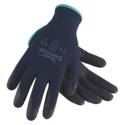 Condor Coated Gloves,Nylon,L,PR 20GZ67