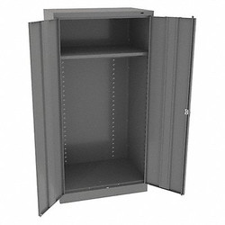Tennsco Storage Cabinet,72"x36"x24",MdGry,1Shlv 1481MG