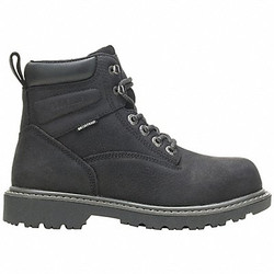 Wolverine 6-Inch Work Boot,W,10,Black,PR W201153