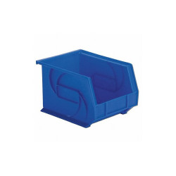 Lewisbins Hang and Stack Bin,Blue,PP,7 in PB108-7 Blue