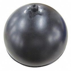 Bob Float Ball,1/4"-20 Thread Sz,6" dia.,6"L PF6