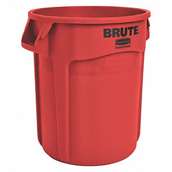 Rubbermaid Commercial Utility Container,10 gal.,Red FG261000RED
