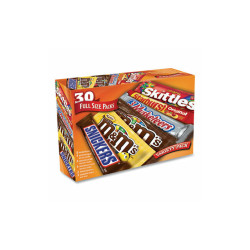 MARS Full-Size Candy Bars Variety Pack, Assorted, 30/Box 30031