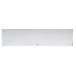 Ives Door Push Plate,4In W x 16In L 8200 US32D 4X16