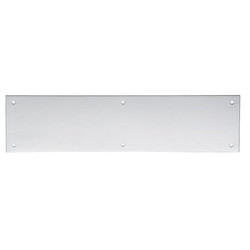 Ives Door Push Plate,4In W x 16In L  8200 US32D 4X16