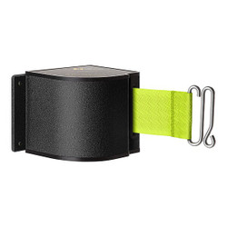 Lavi Industries Retractable Belt Barrier,Textured 50-3016M/WB/18/FY