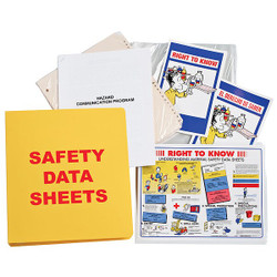 Brady Binder,Material Safety Data Sheets BR823A