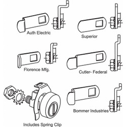 Sim Supply Lock Kit,For 4C Pedestal Mailboxes  97-17