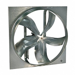Dayton Exhaust Fan,36In Bl,Galv Steel,684 RPM 1AHA3