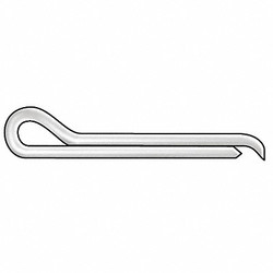 Sim Supply Cotter Pin,3/32 in dia,1 in L,PK100  WWG-CPHZ-010-SZ