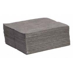 Spilltech Absorbent Pad,Universal,150 ft. L,PK100 GPD100S