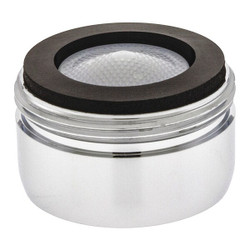 Neoperl Spray Outlet,Brass,15/16 in - 27,Chrome 5508805