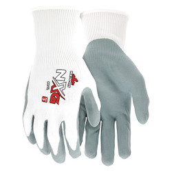 Mcr Safety Coated Gloves,Nylon,L,PK12 9694L