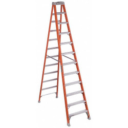 Louisville Stepladder,Fiberglass,12 ft H,300 lb Cap FS1512