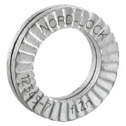 Nord-Lock WdgLkWshr,Stl,7/16",0.45"ID,0.73"OD,PK10 1529