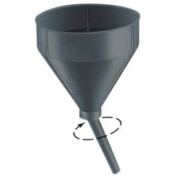 Funnel King Drum Funnel,Black,PE,Unthreaded 32301