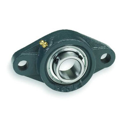 Dayton 2 Bolt Flange Bearing,Ball,1in Bore 3FCV3