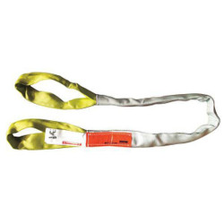 Dayton Round Sling,Flat Eye,4 ft L,16800 lb Cap 2MJR6