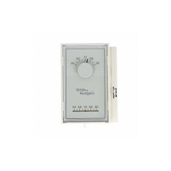 White-Rodgers Low Volt NP Analog Tstat Heat,Rectangle 1E50N-301