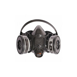 Honeywell North Half Mask Respirator Kit,L,Black 7701L