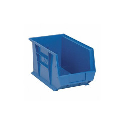 Quantum Storage Systems Hang and Stack Bin,Blue,PP,8 in QUS242BL