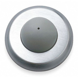 Rockwood Door Stop,Wall Mount,Satin Chrome 406 US26D