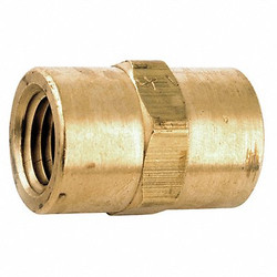 Sim Supply Coupling, Brass, 1/4 in Pipe Size, FNPT  706303-04