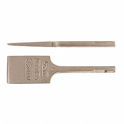 Ampco Safety Tools Chisel,Round Shank Shape,0.5 in  CS-22-ST