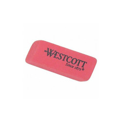 Westcott Block Style Eraser Set,PK3 14613