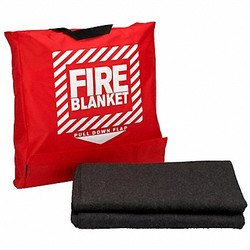 First Aid Only Fire Blanket,5.2 ft W,6.7 ft L,Gray 21-650