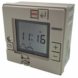 Omron Electronic Timer,7 Days,(2) SPST-NO H5L-A