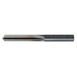 Chicago-Latrobe Straight Flute Drill,3/16",Carbide 78596