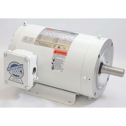 Dayton Washdown Motor,1 HP,1750,143TC,230/460V  1TRZ2