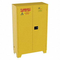 Jamco Flammable Safety Cabinet,45 Gal.,Yellow FS45YP