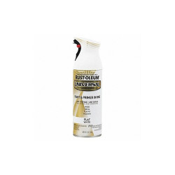 Rust-Oleum Spray Paint,White,Flat,12 oz. 247564