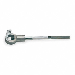 Moon American Adj. Hydrant Wrench,18"L,Steel 879-8