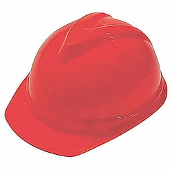 Msa Safety Hard Hat,Type 1, Class C,Hi-Vis Orange  10034035
