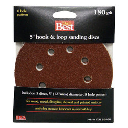 SIM Supply, Inc. 5pk 5"320g Sanding Disc 349305